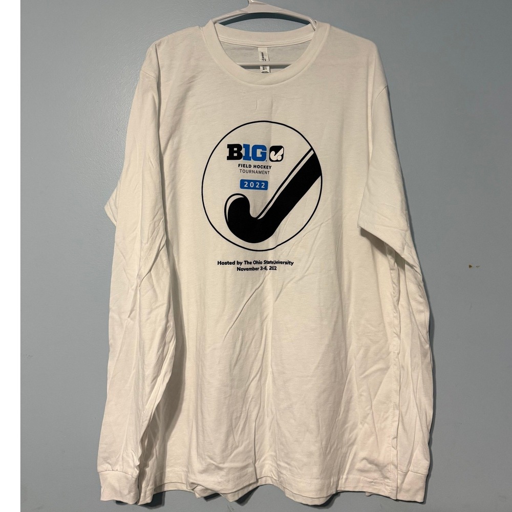 Big Ten Field Hockey Tournament 2022 Ohio State Long Sleeve Shirt XL 0867